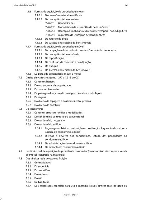 Manual de Direito Civil - Flávio Tartuce - 7ª Ed. - 2017