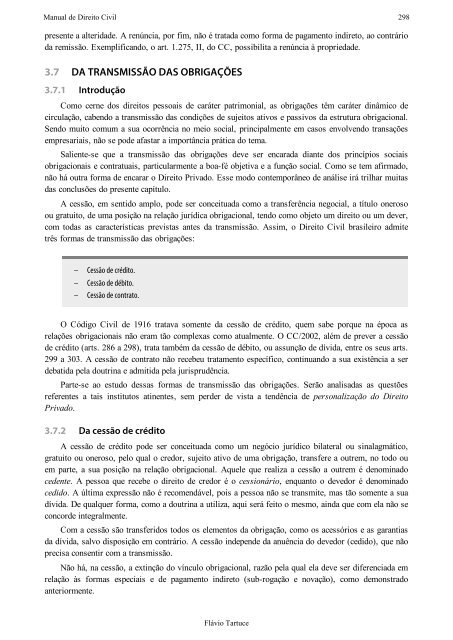 Manual de Direito Civil - Flávio Tartuce - 7ª Ed. - 2017