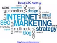 How to get the best Dubai seo Agency 