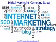 How to get the best digital marketing company dubai