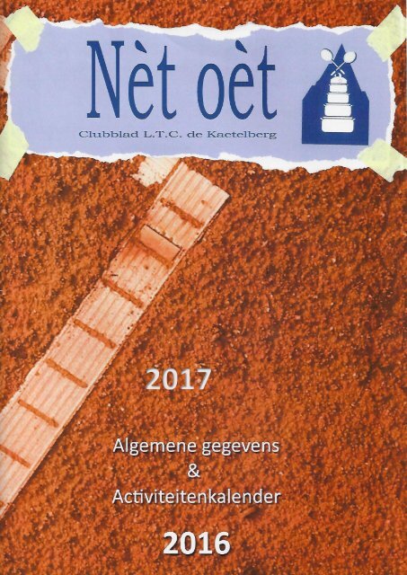 Informatiegids 2017 L.T.C. de Kaetelberg