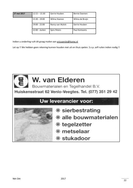 Informatiegids 2017 L.T.C. de Kaetelberg