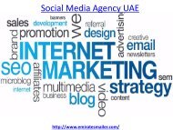 Which is the best social media agency UAE