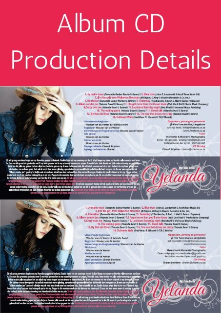 Yelanda&#039;s Music Album (2)