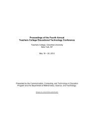 Proceedings of the Fourth Annual Teachers College Educational ...