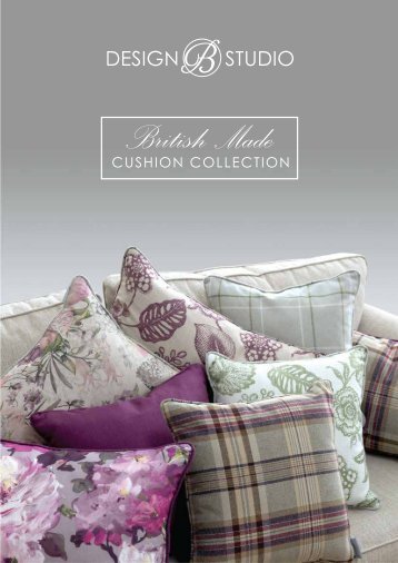catalogue Design Studio cushions  2017