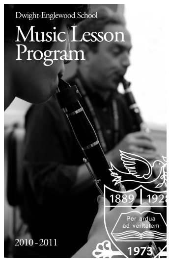 Music Lesson Program - Dwight-Englewood School