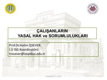 Yeditepe I_SGYL  c_alıs_anların hakları