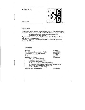 1st Armenian Open Individual Champion- ship, 1990 - Gady Costeff