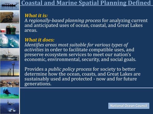 National Ocean Council - Pacific States Marine Fisheries Commission