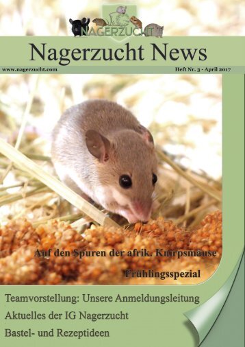 Nagerzucht News Ausgabe April 2017