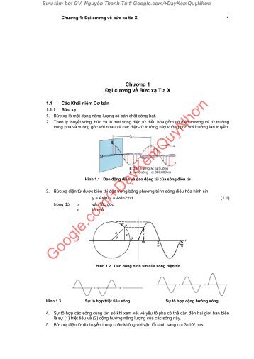 Bức xạ Tia X (Nhiễu xạ tia X X-Ray Diffraction & Huỳnh quang tia X X-Ray Fluorescence) tổng quan, ứng dụng vào cuộc sống