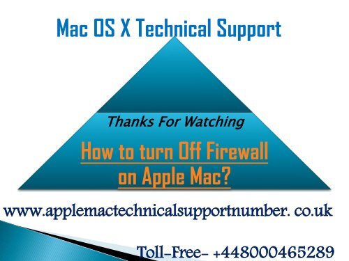 How to Turn Off Firewall on Apple Mac +448000465289