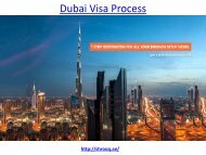 How to get the best Dubai Visa process