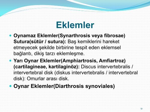 hareket sistemi -5.Hafta