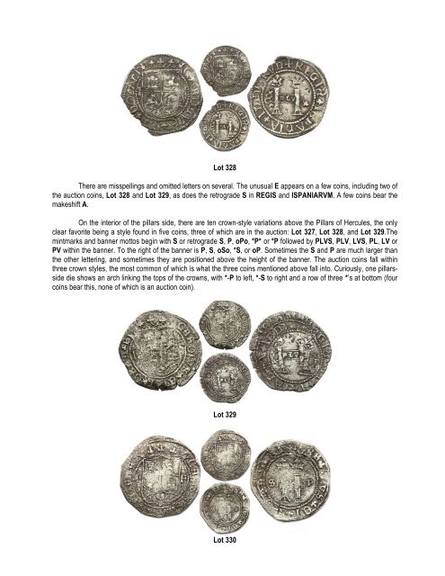 The Charles and Joanna Silver Coinage of Santo Domingo-Ed SND