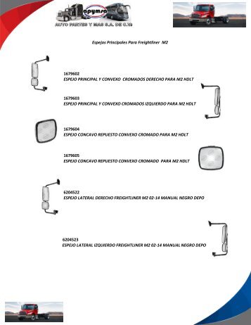 ESPEJO FREIGHTLINER M2