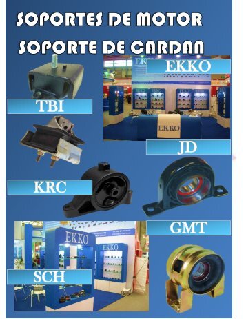 SOPORTE DE MOTOR & CARDAN