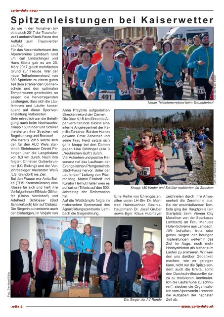 news from edt - lambach - stadl-paura Mai 2017