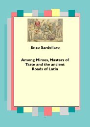 Mimes Masters and Medieval Latin