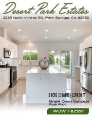 2233 NORTH VIMINAL RD, PALM SPRINGS, CA 92262