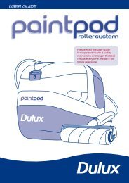 Dulux PaintPod User Guide Design