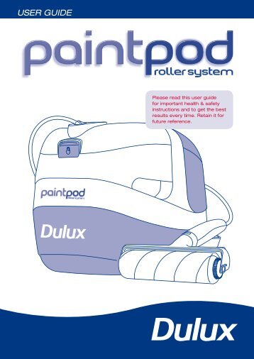 Dulux PaintPod User Guide Design