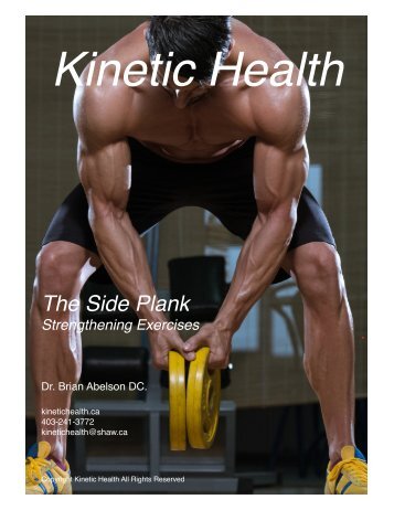 The Side Plank - Core Exercise 