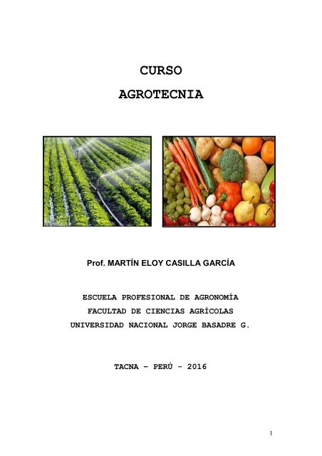 Curso Agrotecnia