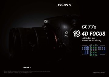 Sony ILCA-77M2Q - ILCA-77M2Q User's Guide Tedesco