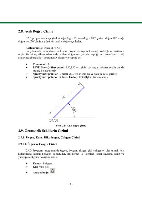 Bilgisayar Destekli Proje Çizimi