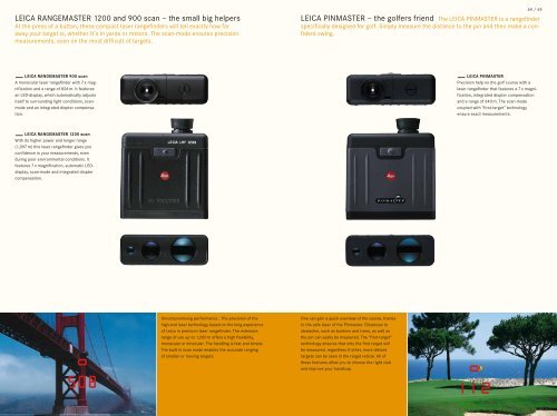 Leica Sport Optics - One Call