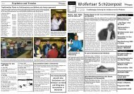 Ergebnisse - Schützenverein Immergrün Wolferts eV