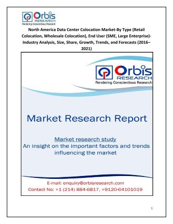 North America Data Center Colocation Market