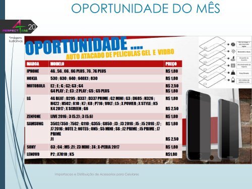 portfólio ABRIL de 2017 VENDA + Preço promocional