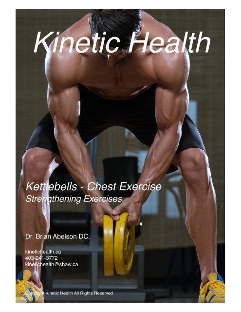 Kettlebells - Chest Exercise
