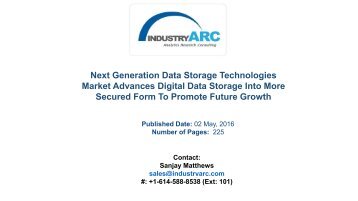 Next Generation Data Storage Technologies Market