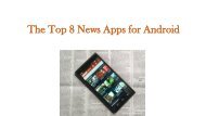 The Top 8 News Apps for Android