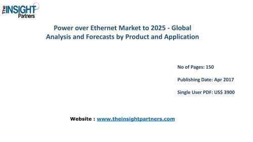 Global Power over Ethernet Market Opportunities, Key Developments and Forecast to 2025 |The Insight Partners 