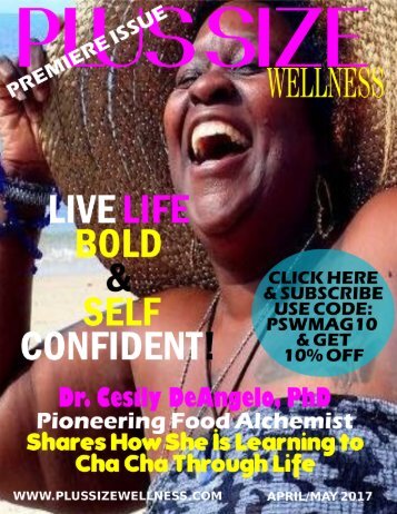 Plus Size Wellness Magazine Premiere Issue