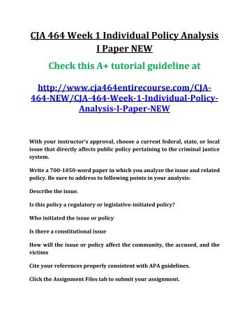 cja 464 week 5 learning team Cja 444 week 3 team assignment behaviors and processes paper to purchase this material find study resources main menu by school by subject by book cja 444 week 5 learning team historical criminal justice theories timeline cja 464 week 4 team assignment budget and policy paper to. cja 464 week 5 learning team Cja 444 week 3 team assignment behaviors and processes paper to purchase this material find study resources main menu by school by subject by book cja 444 week 5 learning team historical criminal justice theories timeline cja 464 week 4 team assignment budget and policy paper to.
