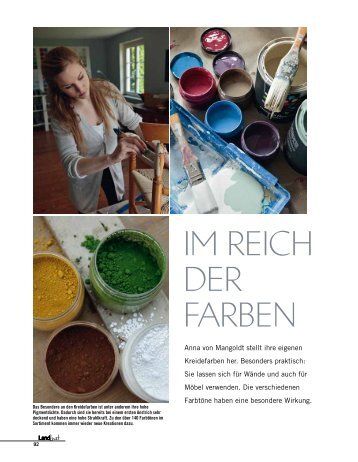 Im ReIch deR FaRben - Anna von Mangoldt