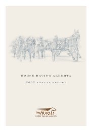 download (pdf format) - Horse Racing Alberta