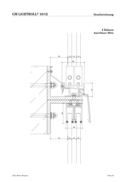 Schiebesysteme für Fassaden - Produktkatalog