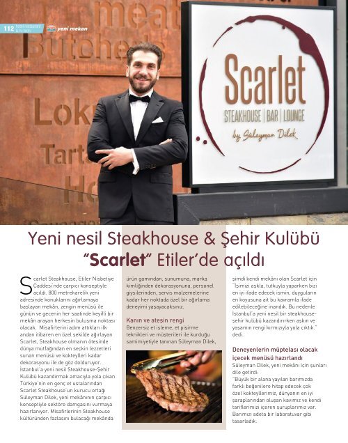 Hotel Restaurant  Magazine Nisan 2017 Sayısı