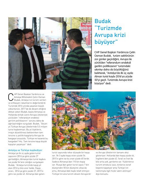 Hotel Restaurant  Magazine Nisan 2017 Sayısı