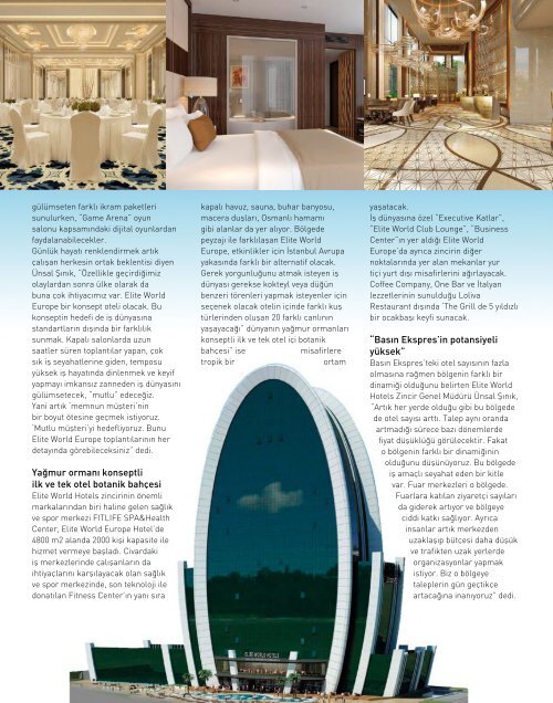 Hotel Restaurant  Magazine Nisan 2017 Sayısı