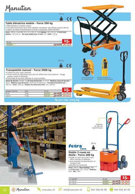 Ergonomie et sécurité au travail