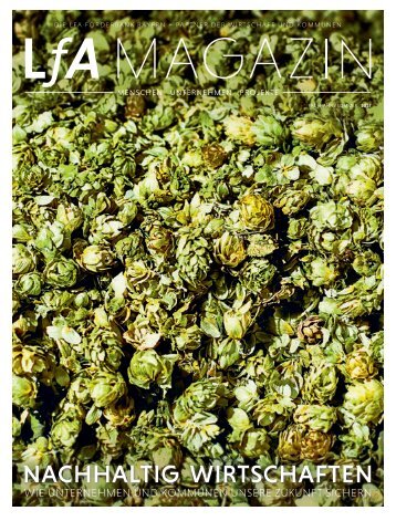 LfA Magazin Frühjahr/Sommer 2017