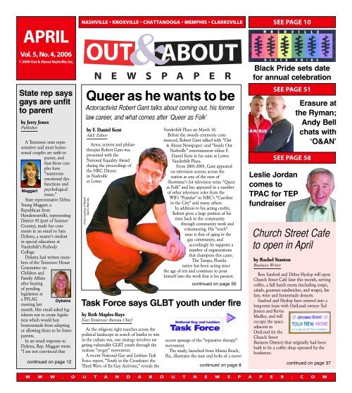 Queer as he wants to be - Out & About Newspaper